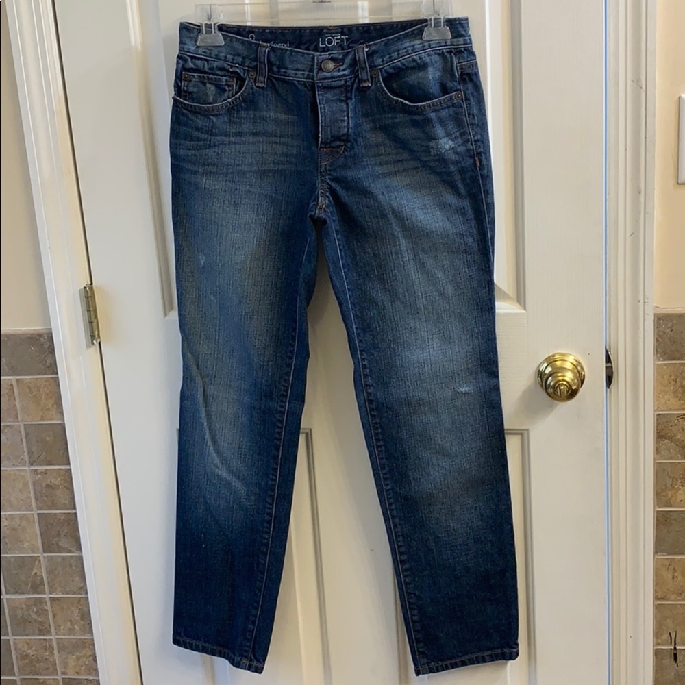 Ann Taylor Loft Boyfriend Jeans Size 2